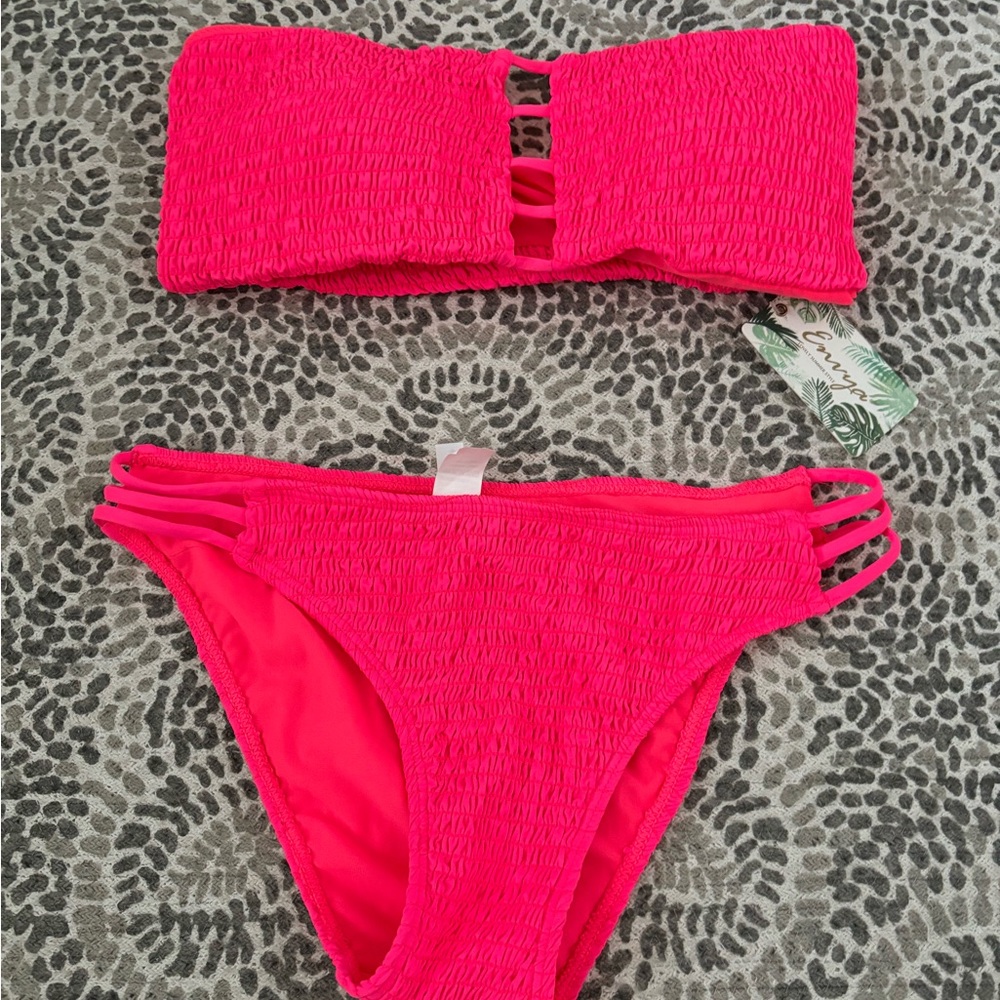 Never worn 2 pc swimsuit new with tags